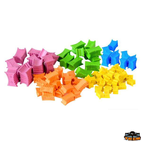 Trem Zincir İşaretleme Kiti. Turuncu 10mm