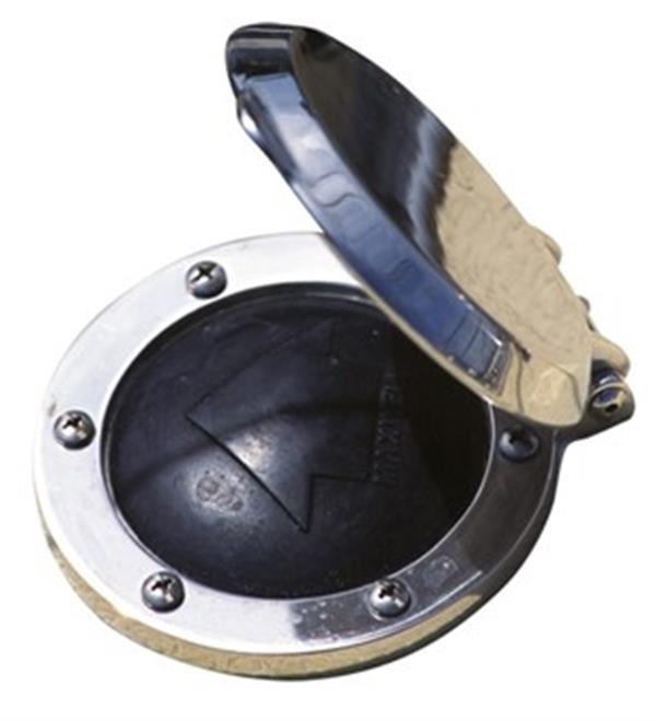 Maxwell Güverte Ayak Şalteri - Paslanmaz Çelik Kapaklı