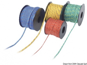 Polyester örgü halat