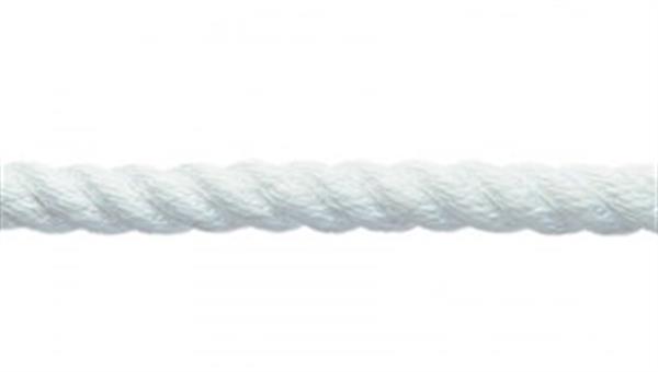 Polyester örgü halat, beyaz, 22mm