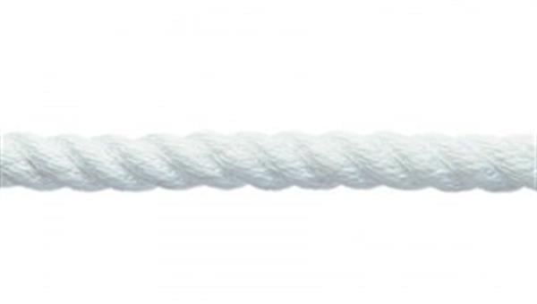 Polyester örgü halat, beyaz, 24mm