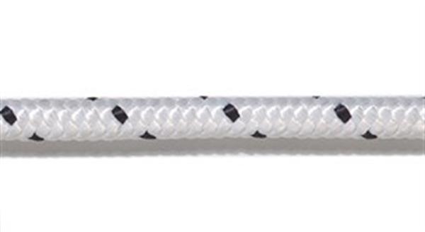 Polyester halat, beyaz üzeri mavi, 12mm