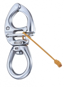 Wichard b&uuml;y&uuml;k kulplu hızlı a&ccedil;ılan snap shackle.