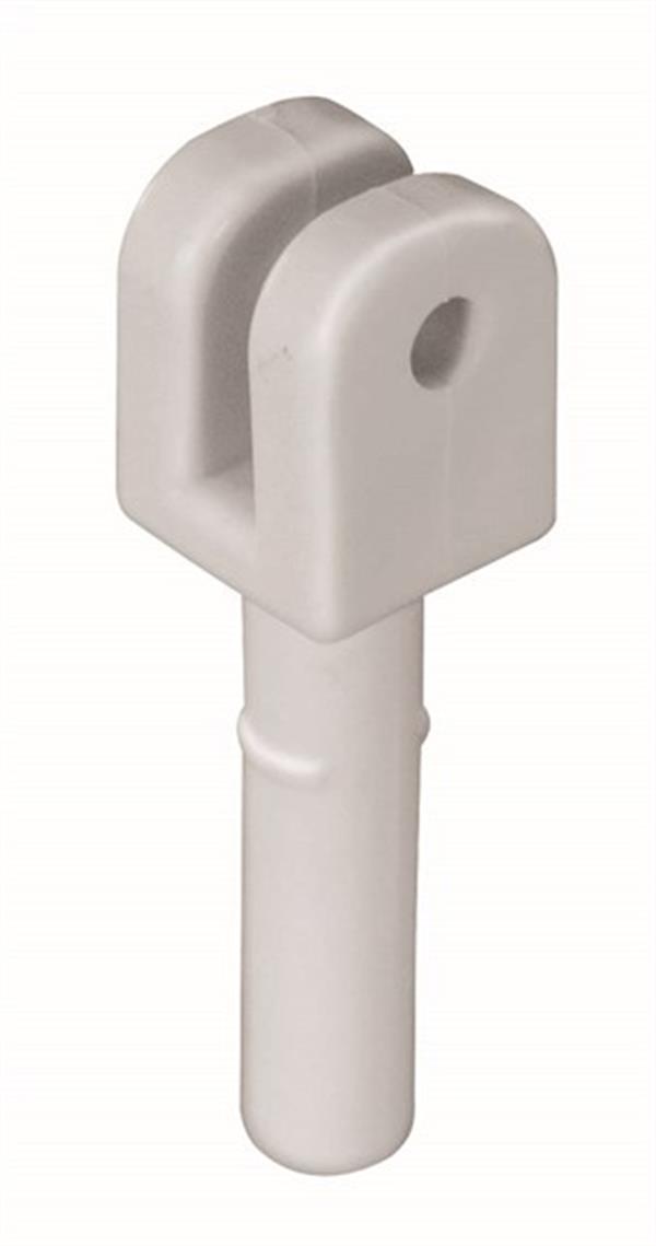 Plastik Tente Montaj Ayağı-Beyaz