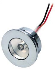 Merdiven lambası. Kromaj. Ledli. 12V.