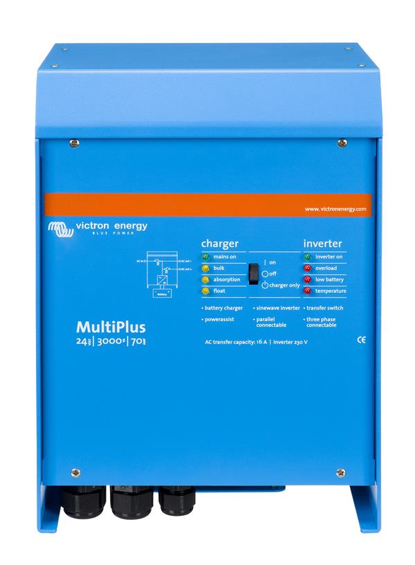 MultiPlus 24V/3000VA/70A-16A İnverter/Charger
