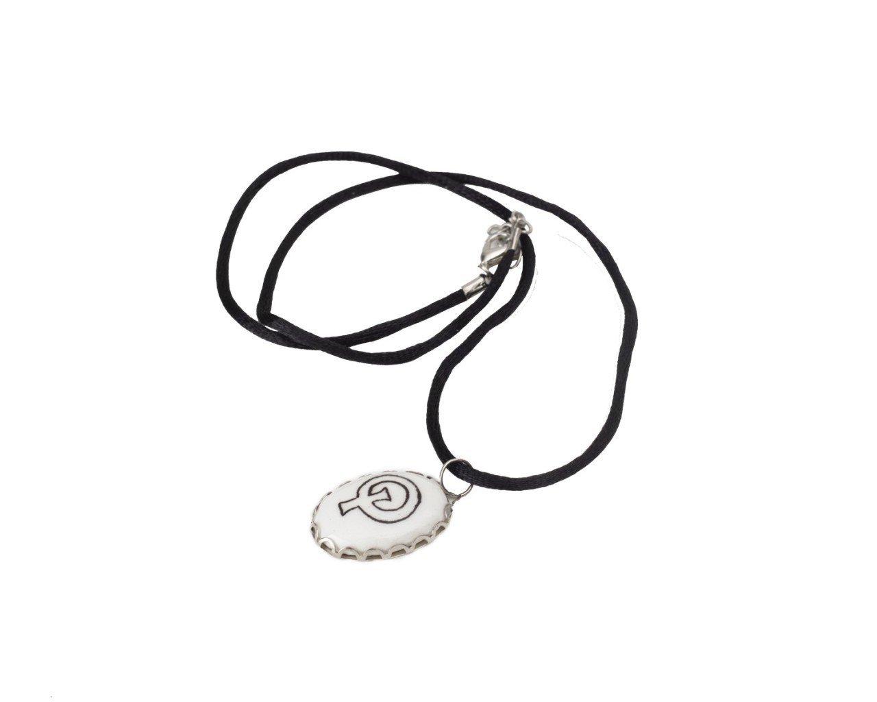 Çini Q Kolye Siyah 1906