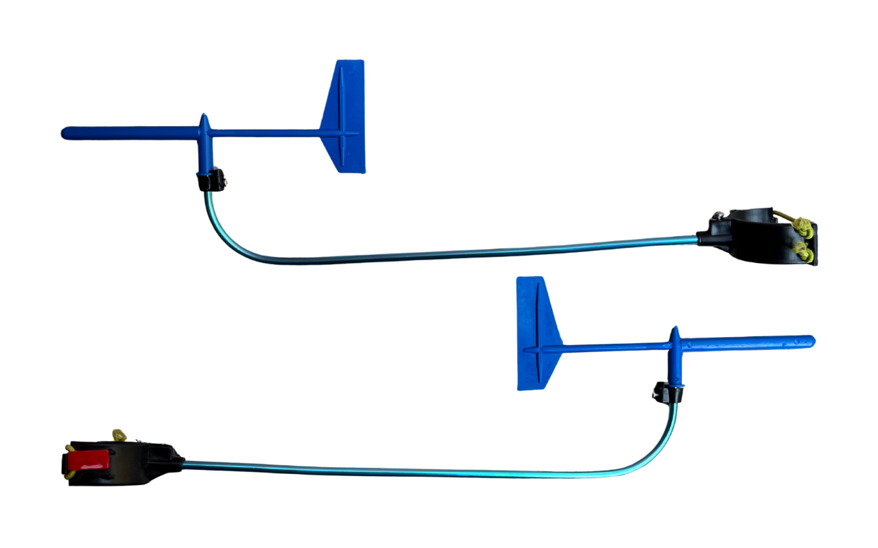 Rüzgar Gülü Vidalı Neon Mavi 5571